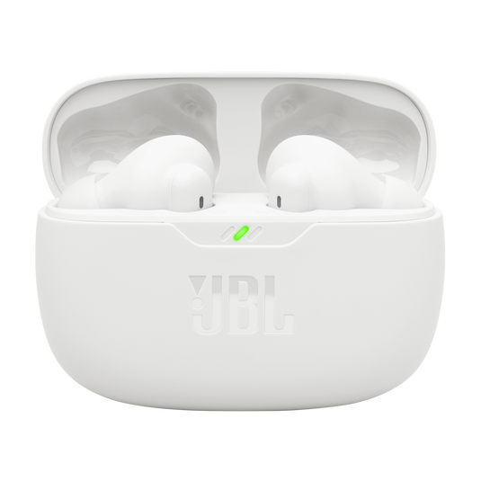JBL Vibe Beam 2 - White - True Wireless Noise Cancelling Earbuds - Detailshot 1 image number null